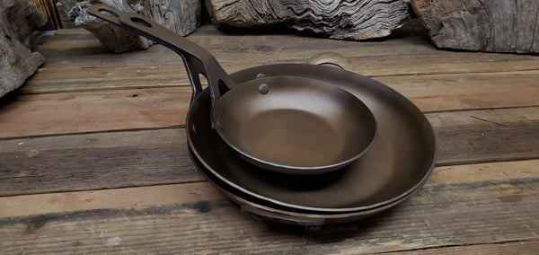 Skillet - Hand forged Large 8.5 inch diameter - South Union Mills