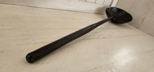  Single piece forge texture handle long reach BBQ spatula and spoon