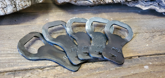 Anvil Motif Bottle Opener Keychain (sold individually)