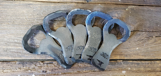 Anvil Motif Bottle Opener Keychain (sold individually)