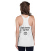 "Lone Rider Back Country Trail Chef" Women's Racerback Tank